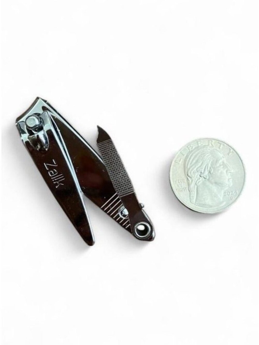 Zallk Stainless Steel Nail Clippers Fingernail Toenail Grooming Tool